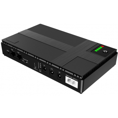 ДБЖ для роутера (маршрутизаторів) YEPO DC-UPS YP-36W/12000 (36W/12000mAh/LiFePO4) (UA-112969)