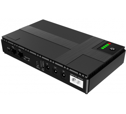 ДБЖ для роутера (маршрутизаторів) YEPO DC-UPS YP-36W/12000 (36W/12000mAh/LiFePO4) (UA-112969)
